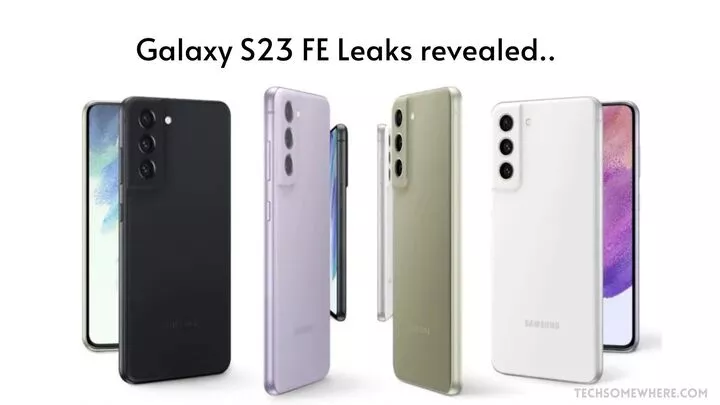 Samsung Galaxy S23 FE Leaks