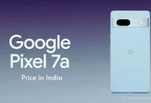 Google Pixel 7A price in India