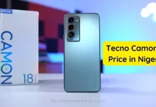 Tecno Camon 18 Price in Nigeria