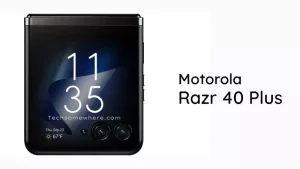 Motorola Razr 40 Plus: Features dual 12MP Cameras