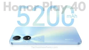 Honor Play 40 5G Featuring dual cameras