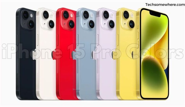 Apple iPhone 15 & iPhone 15 Pro Colors