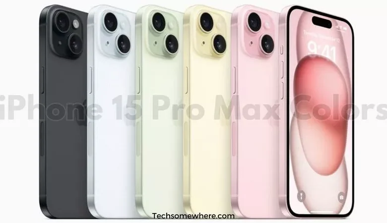 iPhone 15 Pro Max Colors