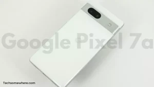 Google Pixel 7a Snow Color