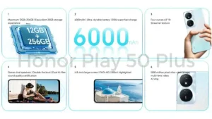 Honor Play 50 Plus Confirmed Specs