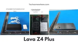 Lava Z4 Plus design revealed on FCC with waterdrop notch & triple rear cameras